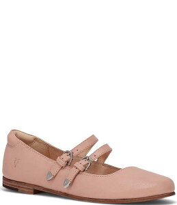 �t���C ���f�B�[�X �V���[�Y �p���v�X Frye Carson Mary Jane Flats Pink �s���N