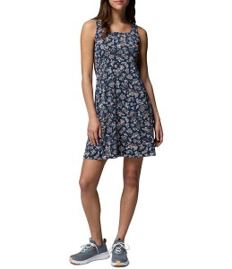 �R�����r�A ���f�B�[�X �g�b�v�X �����s�[�X A ���C�� �G���p�C�A Columbia Women's Freezer Solid Scoop Neck Empire A-Line Dress Collegiate Navy Konakai �l�C�r�[