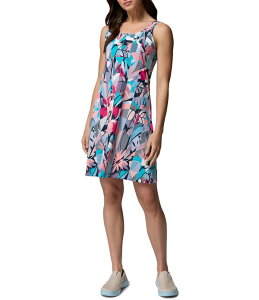�R�����r�A ���f�B�[�X �g�b�v�X �����s�[�X A ���C�� �G���p�C�A Columbia Women's Freezer Solid Scoop Neck Empire A-Line Dress Guava Pink Tropic View �s���N