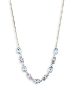 �W�o���V�[ ���f�B�[�X �A�N�Z�T���[ �l�b�N���X�E�`���[�J�[ ���[�X Givenchy Crystal Frontal Collar Necklace Blue �u���[