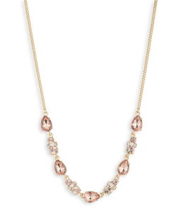 �W�o���V�[ ���f�B�[�X �A�N�Z�T���[ �l�b�N���X�E�`���[�J�[ ���[�X Givenchy Crystal Frontal Collar Necklace Pink �s���N