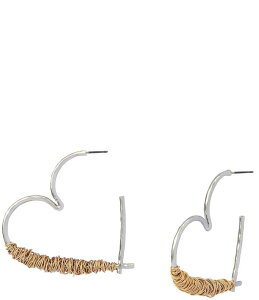 ���o�[�g ���[ ���[���X ���f�B�[�X �A�N�Z�T���[ �s�A�X�E�C�������O Robert Lee Morrisoho Heart Large Hoop Earrings Two Tone