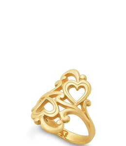 �W�F�[���Y �G�C�����[ ���f�B�[�X �A�N�Z�T���[ �w�� James Avery Swirls and Scrolls Heartstatement Ring 14K Gold �S�[���h