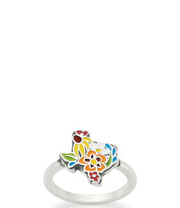 �W�F�[���Y �G�C�����[ ���f�B�[�X �A�N�Z�T���[ �w�� James Avery Enamel Texas Wildflowering Sterling Multi �}���`�J���[