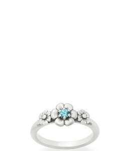 �W�F�[���Y �G�C�����[ ���f�B�[�X �A�N�Z�T���[ �w�� James Avery Flowers in Bloom Gemstone Ring Sterling Blue Zircon �u���[
