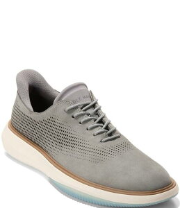�R�[���n�[�� �����Y �V���[�Y �I�b�N�X�t�H�[�h Cole Haan Men's Grand Phaze Quick-Onubuck Oxfords Ultimate Grey/Cloud Blue/Ivory �A�C�{���[