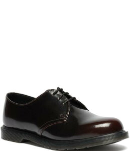 �h�N�^�[�}�[�`�� �����Y �V���[�Y �I�b�N�X�t�H�[�h ���U�[ Dr. Martens Men's Mayfare Arcadia Rub Off Leather 3-Eye Oxfords Cherry Red ���b�h
