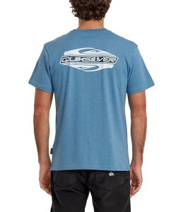 �N�C�b�N�V���o�[ �����Y �g�b�v�X �V���c Quiksilver Omni Yin Short Sleeve T-Shirt Riviera Heather �w�U�[