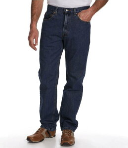 ���[�o�C�X �����Y �{�g���X �f�j���p���c �g�[�� �W�[���Y Levi'sR Red Tab Big & Tall 505 Regular-Fit Jeans Dark Stonewash ���b�h