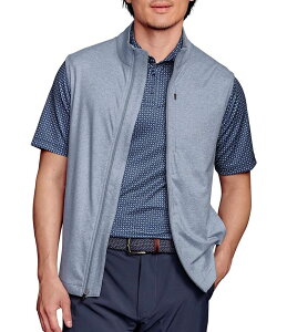 �W�����X�g���A���h�}�[�t�B�[ �����Y �A�E�^�[ �x�X�g Johnston & Murphy XC4 Performance Stretch Vest Blue Heather �w�U�[