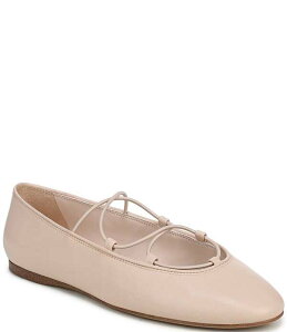 �t�����R�T���g ���f�B�[�X �V���[�Y �p���v�X ���U�[ Franco Sarto Delira Leather Crossover Stretch Band Ballet Flats Blush �u���b�V��