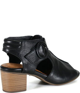 �f�B�o�g�D���[ ���f�B�[�X �V���[�Y �q�[�� ���U�[ Diba True Cora Line Leather Block Heel Shooties Black �u���b�N