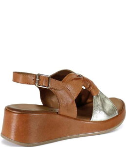 �f�B�o�g�D���[ ���f�B�[�X �V���[�Y �T���_�� �v���b�g�t�H�[�� ���U�[ Diba True Kala Flower Leather Knotted Platform Wedge Sandals Coconut/Gold �S�[���h