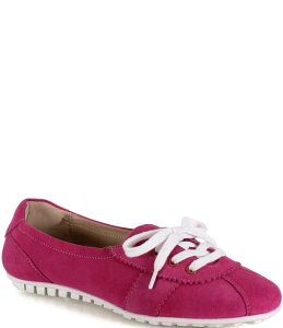 �f�B�o�g�D���[ ���f�B�[�X �V���[�Y �X�j�[�J�[ �X�G�[�h Diba True Righthyme Suede Ballerina Sneakers Fuchsia �t���[�V��