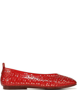�i�`�����C�U�[ ���f�B�[�X �V���[�Y �p���v�X Naturalizer 27 EDIT Carla Perforated Jelly Square Toe Ballet Flats Heart Flame