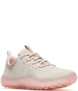 ������ ���f�B�[�X �V���[�Y �X�j�[�J�[ �X�G�[�h Merrell Women's Wrapt Waterproof Suede Clear Outsole Sneakers Petalite