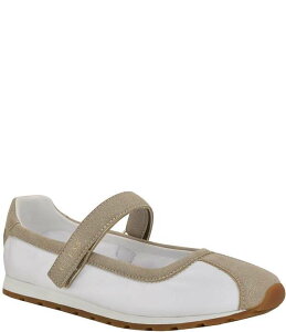 �Q�X ���f�B�[�X �V���[�Y �X�j�[�J�[ �J���[�u���b�N Guess Treece Colorblock Mary Jane Ballerina Sneakers White �z���C�g