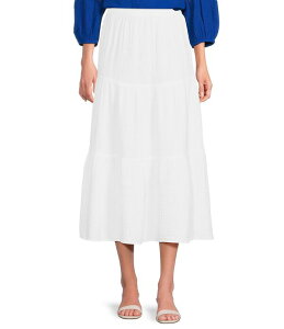 �C���x�X�g�����c ���f�B�[�X �{�g���X�J�[�g �}�L�V Investments Pull-On Coordinating Maxi Skirt White �z���C�g