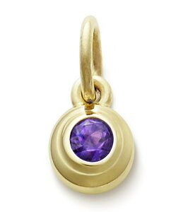 �W�F�[���Y �G�C�����[ ���f�B�[�X �A�N�Z�T���[ �l�b�N���X�E�`���[�J�[ James Avery Amethyst Remembrance February Birthstone Charm Gold/Amethyst �S�[���h