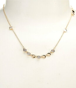 �A���i&�A���@ ���f�B�[�X �A�N�Z�T���[ �l�b�N���X�E�`���[�J�[ ���[�X Anna & Ava Waterproof Delicate Rhinestone andischainecklace Gold/Crystal �S�[���h