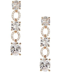 �Z�U���k ���f�B�[�X �A�N�Z�T���[ �s�A�X�E�C�������O Cezanne Crystal CZ Multi Shape Linear Drop Earrings Gold/CZ �S�[���h