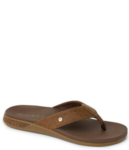 ���[�t �����Y �V���[�Y �T���_�� ���U�[ Reef Men's Phantom Lux Leather Flip Flops Toffee
