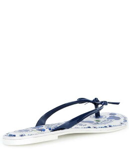 �J�b�p�[�L�[ ���f�B�[�X �V���[�Y �T���_�� �t�����[�� �t�����[ Copper Key Sandy Bow Floral Flip Flopseaport Navy �l�C�r�[