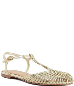 �f���[�������h�� ���f�B�[�X �V���[�Y �T���_�� Dune London Harmoni T-Strap Fisherman Sandals Gold �S�[���h