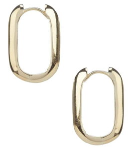 �A���W�F���g���B�[���H ���f�B�[�X �A�N�Z�T���[ �s�A�X�E�C�������O Argento Vivo Medium Oblong Hoop Earrings Gold �S�[���h