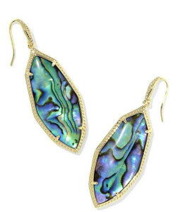 �P���h���X�R�b�g ���f�B�[�X �A�N�Z�T���[ �s�A�X�E�C�������O Kendra Scott Ophelia Drop Earrings Gold Abalone Shell �S�[���h