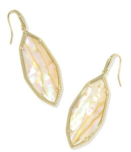 �P���h���X�R�b�g ���f�B�[�X �A�N�Z�T���[ �s�A�X�E�C�������O Kendra Scott Ophelia Drop Earrings Gold Iridescent Abalone �S�[���h