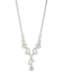 �W�o���V�[ ���f�B�[�X �A�N�Z�T���[ �l�b�N���X�E�`���[�J�[ ���[�X Givenchy Rhinestone Short Pendant Necklace Silver �V���o�[
