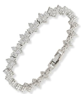 �W�o���V�[ ���f�B�[�X �A�N�Z�T���[ �u���X���b�g�E�o���O���E�A���N���b�g Givenchy Rhinestone Tennis Flex Line Bracelet Silver �V���o�[