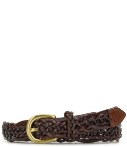 �p�g���V�A�i�V�� ���f�B�[�X �A�N�Z�T���[ �x���g ���U�[ Patricia Nash .87 Layon Braided Leather Belt Brown �u���E��