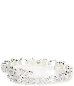 �Z�U���k ���f�B�[�X �A�N�Z�T���[ �u���X���b�g�E�o���O���E�A���N���b�g Cezanne Tumble Stones Cuff Bracelet Silver/Crystal �V���o�[
