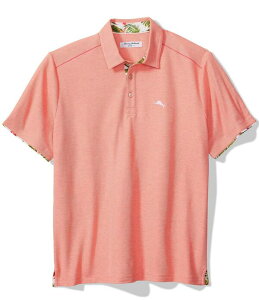 �g�b�~�[�o�n�} �����Y �g�b�v�X �V���c �g�[�� Tommy Bahama Big & Tall Wild Grove 5 O' Clock Short Sleeve Polo Shirt Fusion Heather �w�U�[