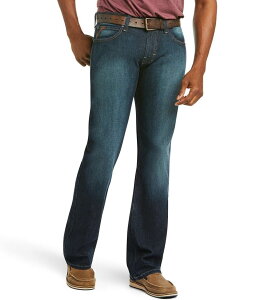 �A���A�g �����Y �{�g���X �f�j���p���c �X�g���[�g �W�[���Y Ariat M7 Rocker Stretch Legacy Stackable Straight Leg Jeans Freemont