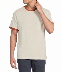 �_�j�G�� �N���~�� �����Y �g�b�v�X �V���c �f�j�� Cremieux Premium Denim Solid Short Sleeve Ringer T-Shirt Antique white �z���C�g