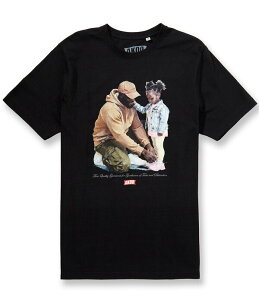 �A�N�[ �����Y �g�b�v�X �V���c AKOO Short Sleeve Pops Girl T-Shirt Black �u���b�N