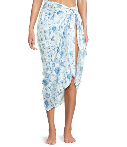 �A���g�j�I �����[�j ���f�B�[�X �{�g���X�J�[�g Antonio Melani Seashell Gallery Pareo Swim Cover-Up Blue �u���[