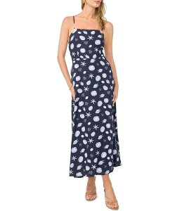 �����X�e�[�g ���f�B�[�X �g�b�v�X �����s�[�X �m�[�X���[�u �}�L�V 1. STATE Square Neck Sleeveless Maxi Shell Dress INDIGO NIGHT �C���f�B�S