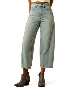 �A���A�g ���f�B�[�X �{�g���X �f�j���p���c �W�[���Y Ariat Ultra High Rise Jazmine Barrel Jeans Merrimack