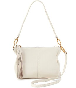 �z�{ ���f�B�[�X �o�b�O ���U�[ HOBO Kori Leather Tassel Convertible Crossbody Shoulder Bag Coastal Cloud