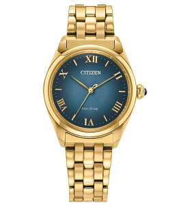 �V�`�Y�� ���f�B�[�X �A�N�Z�T���[ �r���v T�V���c Women's Classicitizen L Three Hand Stainlessteel Bracelet Watch Gold �S�[���h