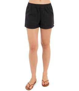 �n�[���[ ���f�B�[�X �{�g���X �n�[�t�p���c�E�V���[�c �V���[�g�p���c Hurley Wavy Days Twill 3 Shorts Off-Black �u���b�N