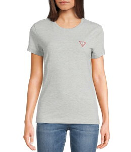 �Q�X ���f�B�[�X �g�b�v�X �V���c �~�j Guess Mini Triangle Short Sleeve T-Shirt Medium Grey �O���[