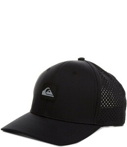 �N�C�b�N�V���o�[ �����Y �A�N�Z�T���[ �X�q �L���b�v Quiksilver Beachead Tech Fabricap Black �u���b�N