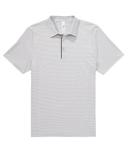 ���[�k �����Y �g�b�v�X �V���c RHONE Approach Seersucker Tech Short Sleeve Polo Shirt Sleet Gray �O���[