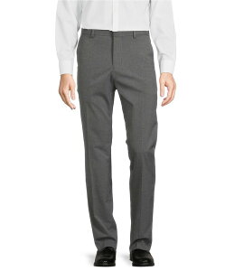 �����m �����Y �{�g���X �J�W���A���p���c �X�����t�B�b�g �p���c Murano Wardrobe Essentials Alex Slim Fit TekFit Waistband Suit Separates Flat Front Dress Pants Grey �O���[
