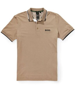 �q���[�S�{�X �����Y �g�b�v�X �V���c Hugo Boss Performance Stretch Paddy Pro Short Sleeve Polo Shirt Light Green �O���[��